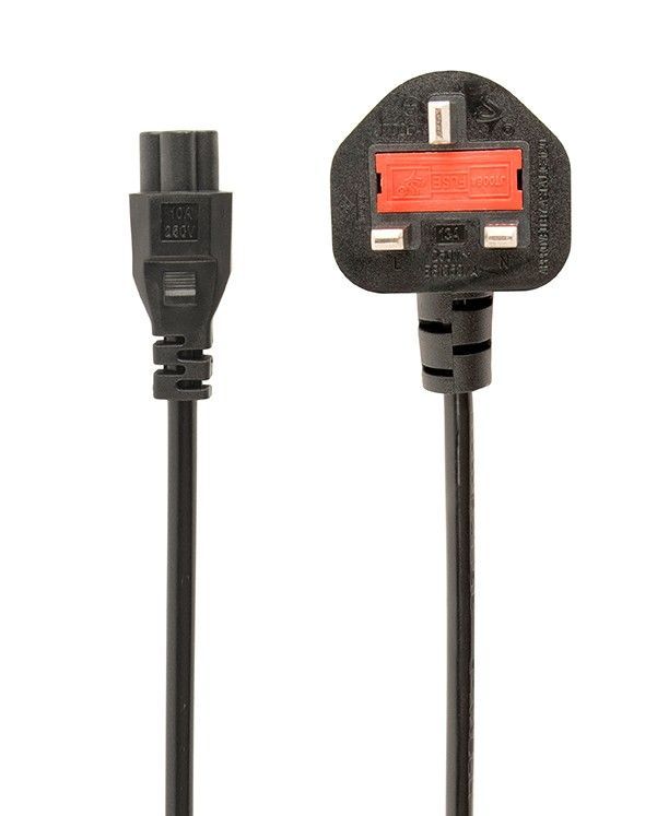 Gembird PC-187-ML12 UK power cord 1,8m Black Gembird PC-187-ML12 UK power cord 1,8m Black