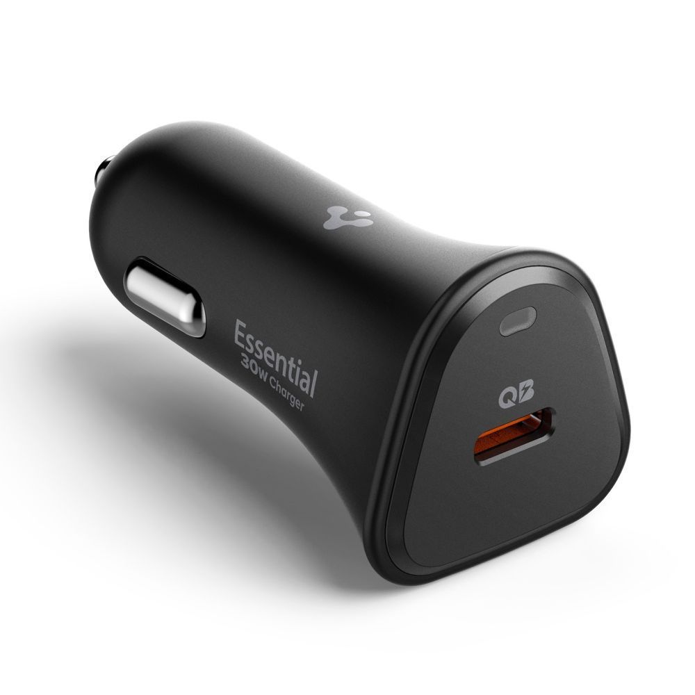 Spigen Essential 30W Car Charger EV301 Black Spigen Essential 30W Car Charger EV301 Black