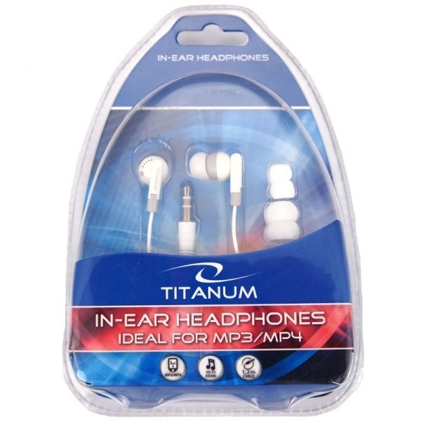 Esperanza TH103 Stereo Earphones White