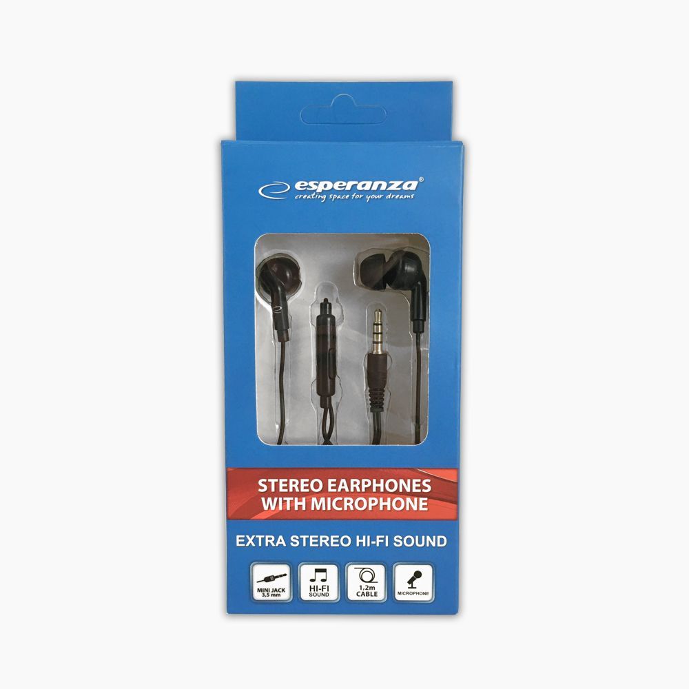 Esperanza EH190K Headset Black