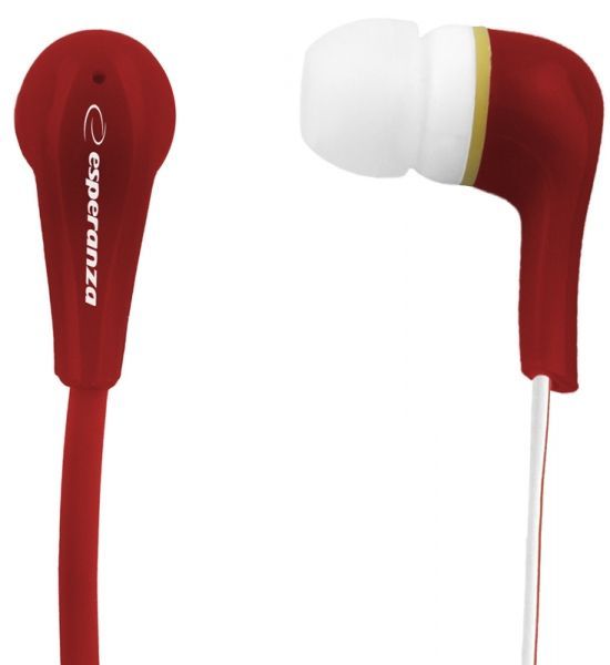 Esperanza EH146R Stereo Earphones Lollipop Red Esperanza EH146R Stereo Earphones Lollipop Red