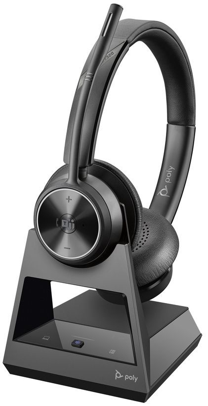 Poly Plantronics Savi 7320-M Office USB-A DECT Headset EU Black Poly Plantronics Savi 7320-M Office USB-A DECT Headset EU Black