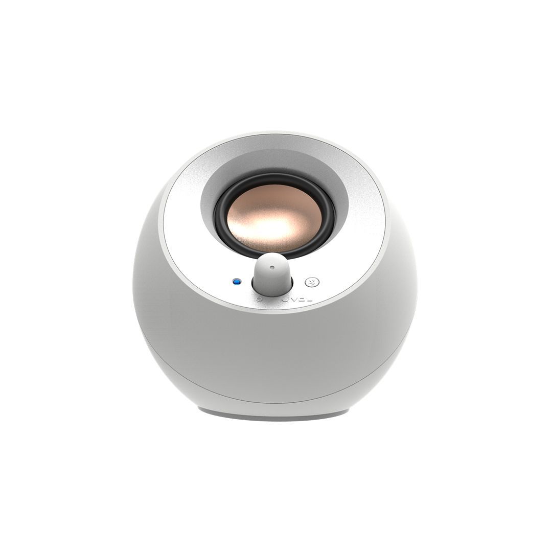 Creative Pebble V3 Minimalistic 2.0 USB-C Speakers with Bluetooth White Creative Pebble V3 Minimalistic 2.0 USB-C Speakers with Bluetooth White