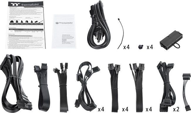 Thermaltake 1550W 80+ Titanium Toughpower TF1 Thermaltake 1550W 80+ Titanium Toughpower TF1