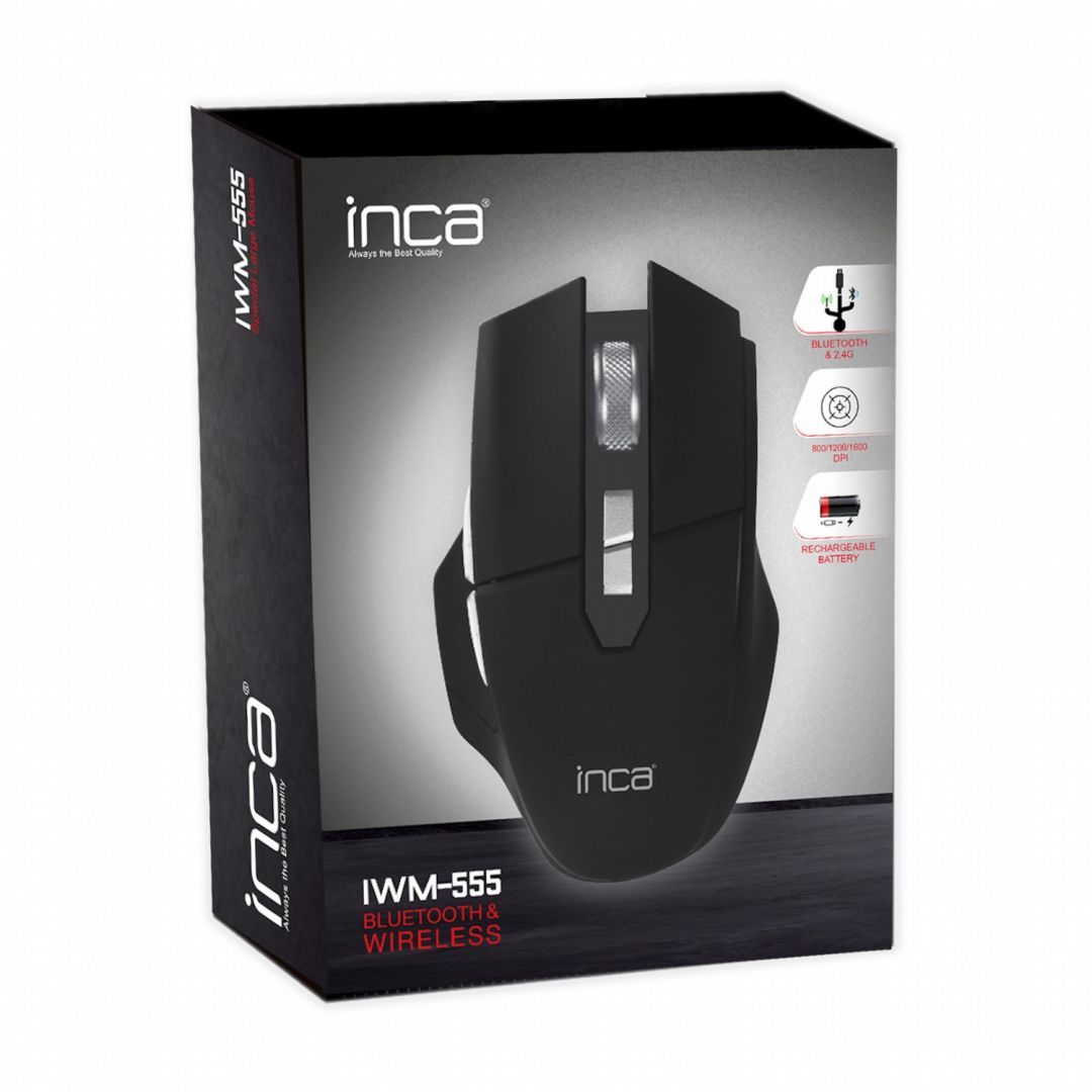 INCA IWM-555 Wireless Mouse Black INCA IWM-555 Wireless Mouse Black