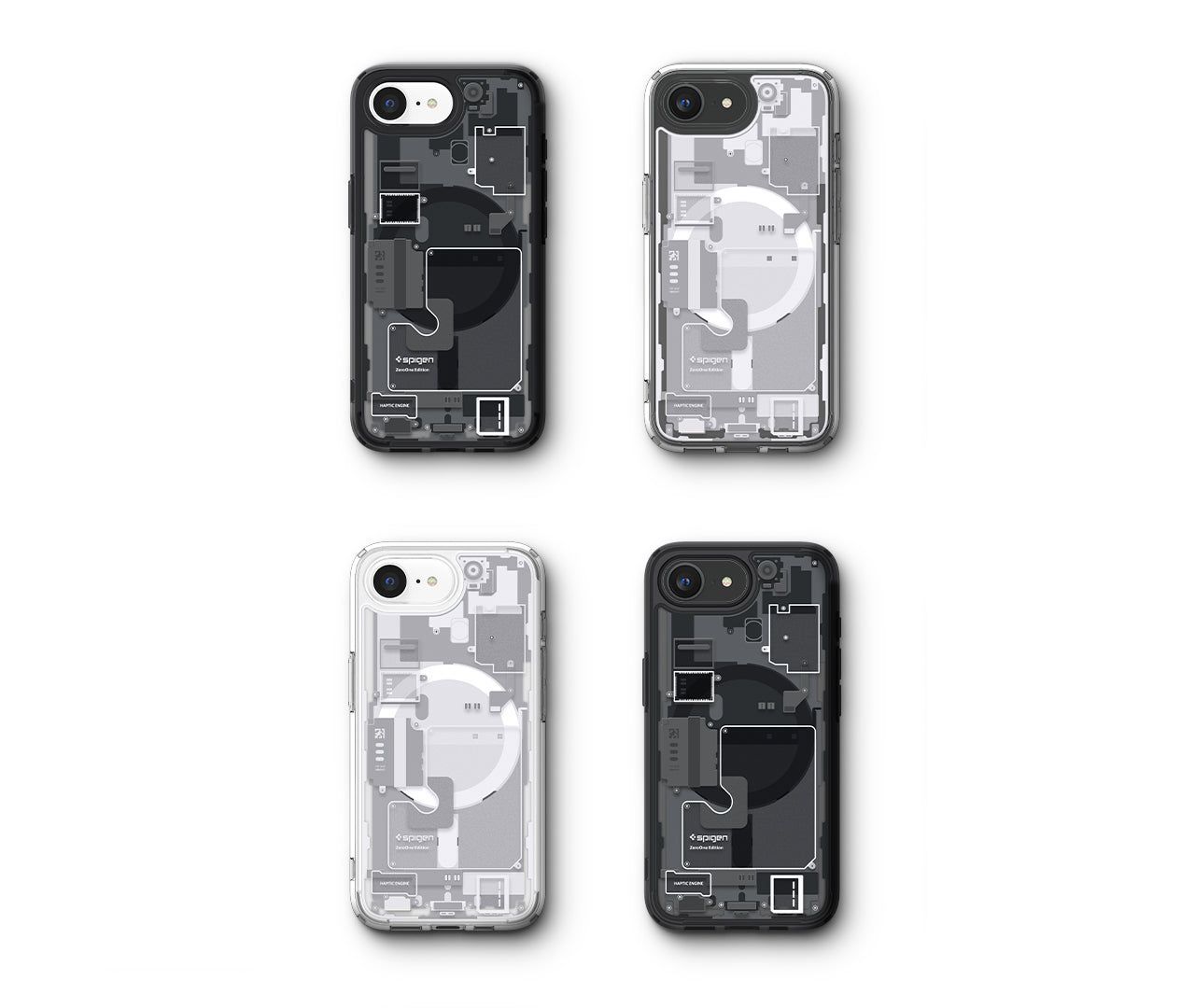 Spigen Ultra Hybrid MagSafe iPhone 16e Zero One Black