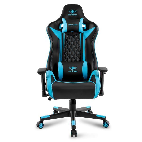 Spirit Of Gamer Crusader Gaming Chair Black/Blue Spirit Of Gamer Crusader Gaming Chair Black/Blue