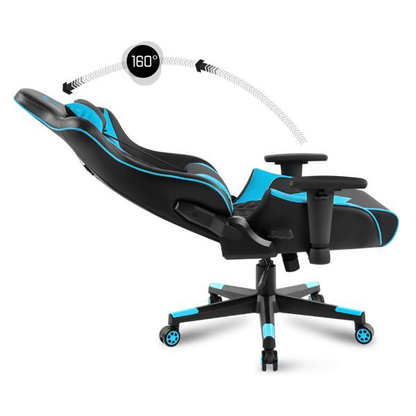 Spirit Of Gamer Crusader Gaming Chair Black/Blue Spirit Of Gamer Crusader Gaming Chair Black/Blue