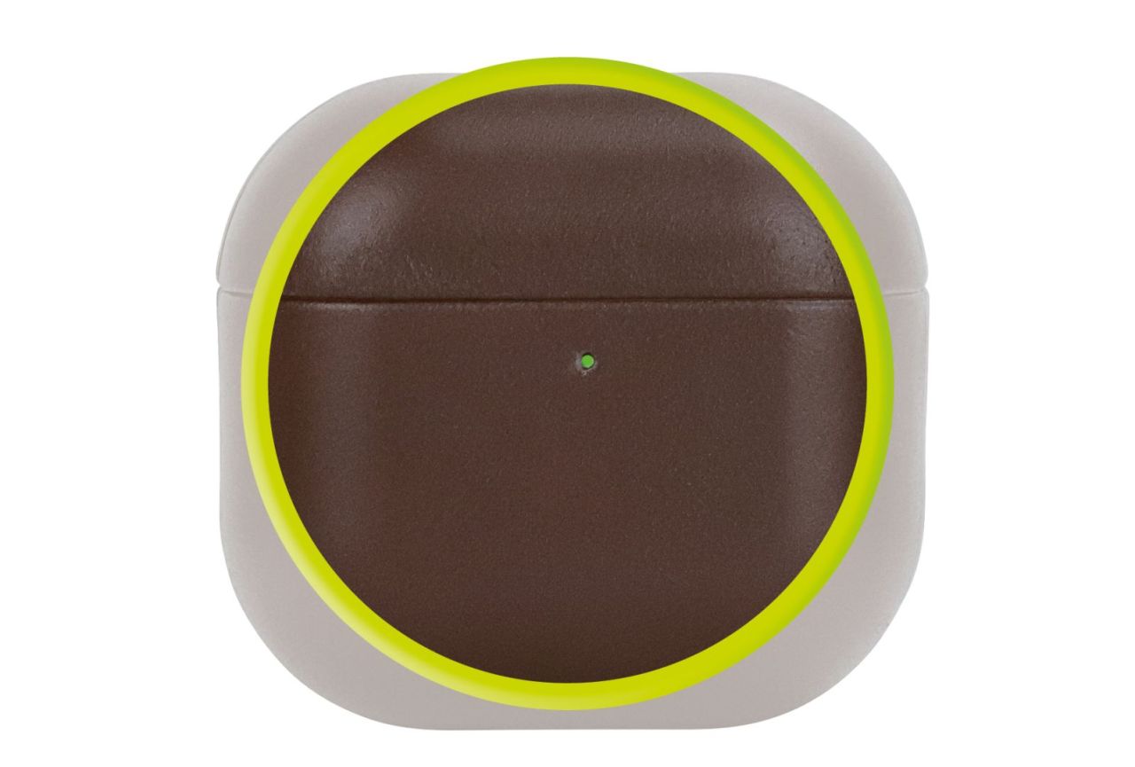 Mobile Origin AirPods 4 Leather case Brown