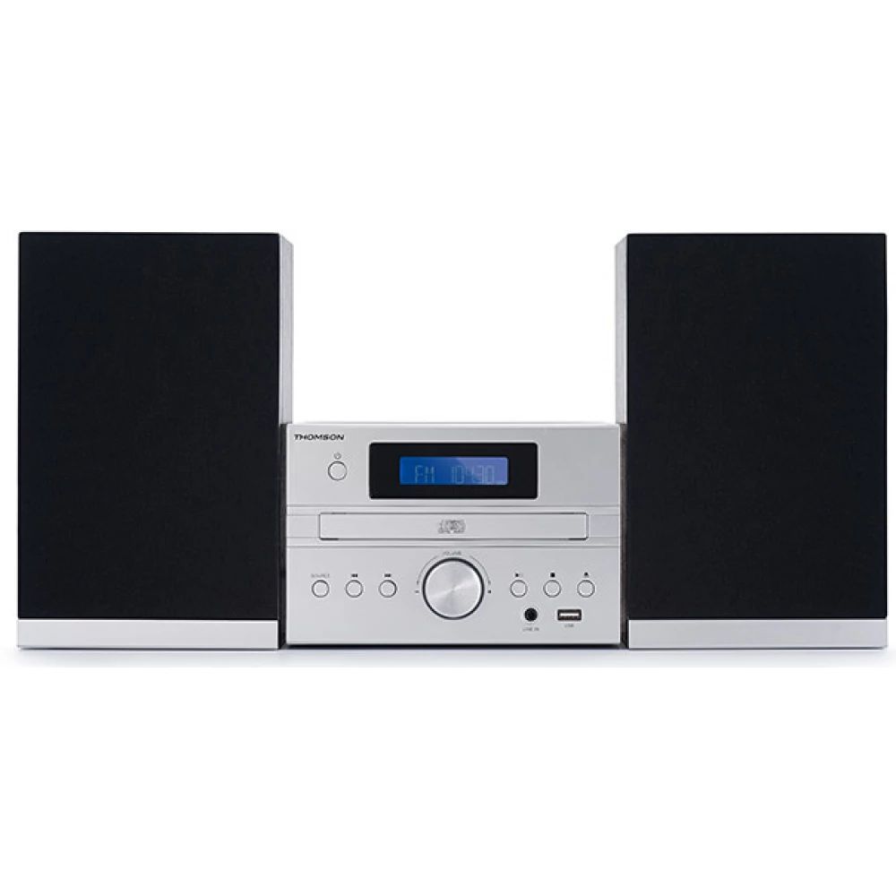 Thomson MIC122BT Bluetooth Micro Tower Black/Silver Thomson MIC122BT Bluetooth Micro Tower Black/Silver