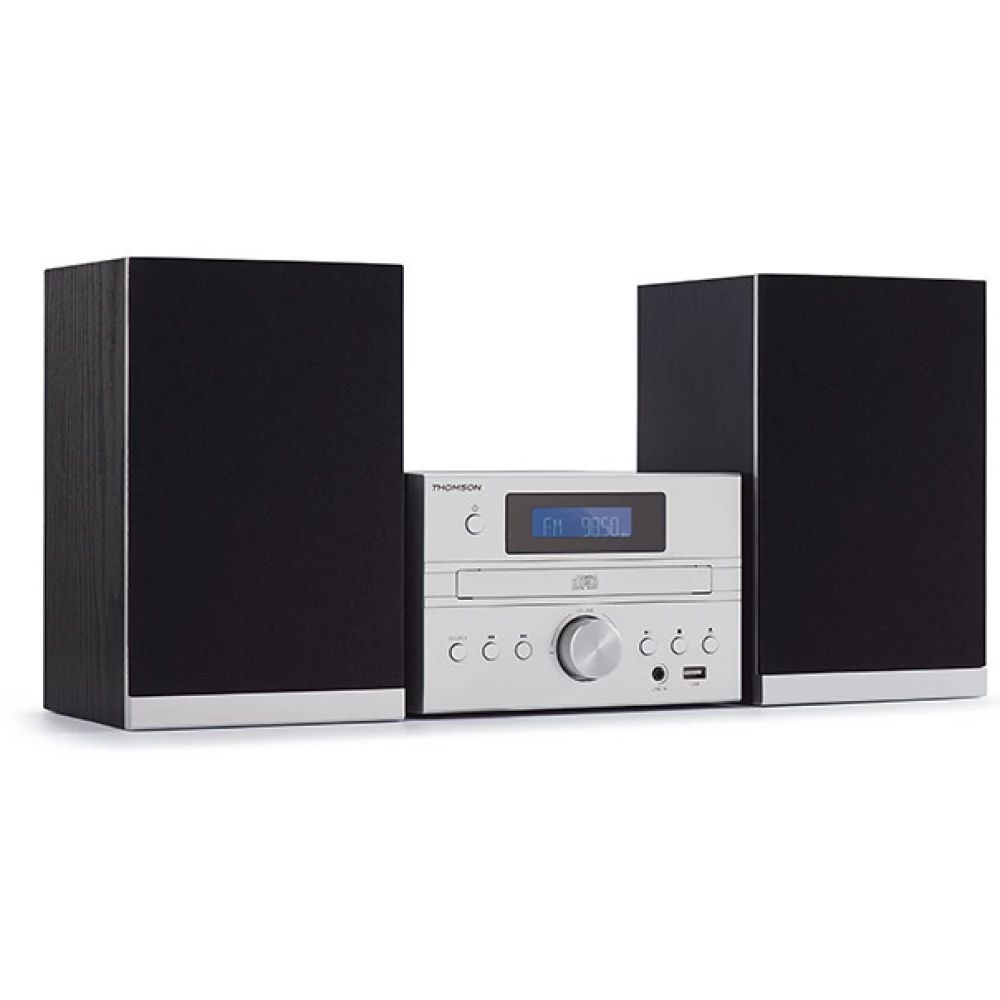 Thomson MIC122BT Bluetooth Micro Tower Black/Silver Thomson MIC122BT Bluetooth Micro Tower Black/Silver