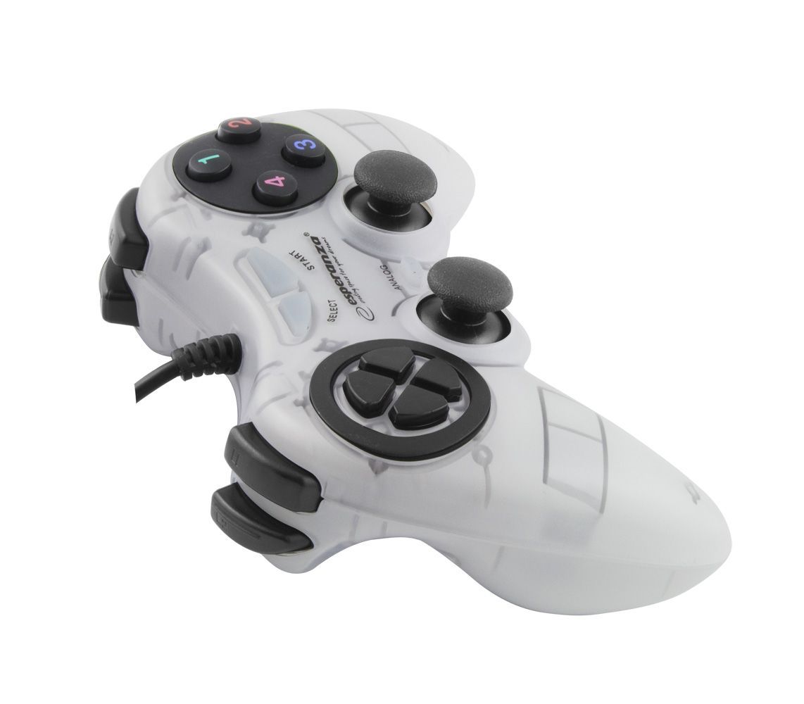 Esperanza Fighter USB Gamepad White Esperanza Fighter USB Gamepad White