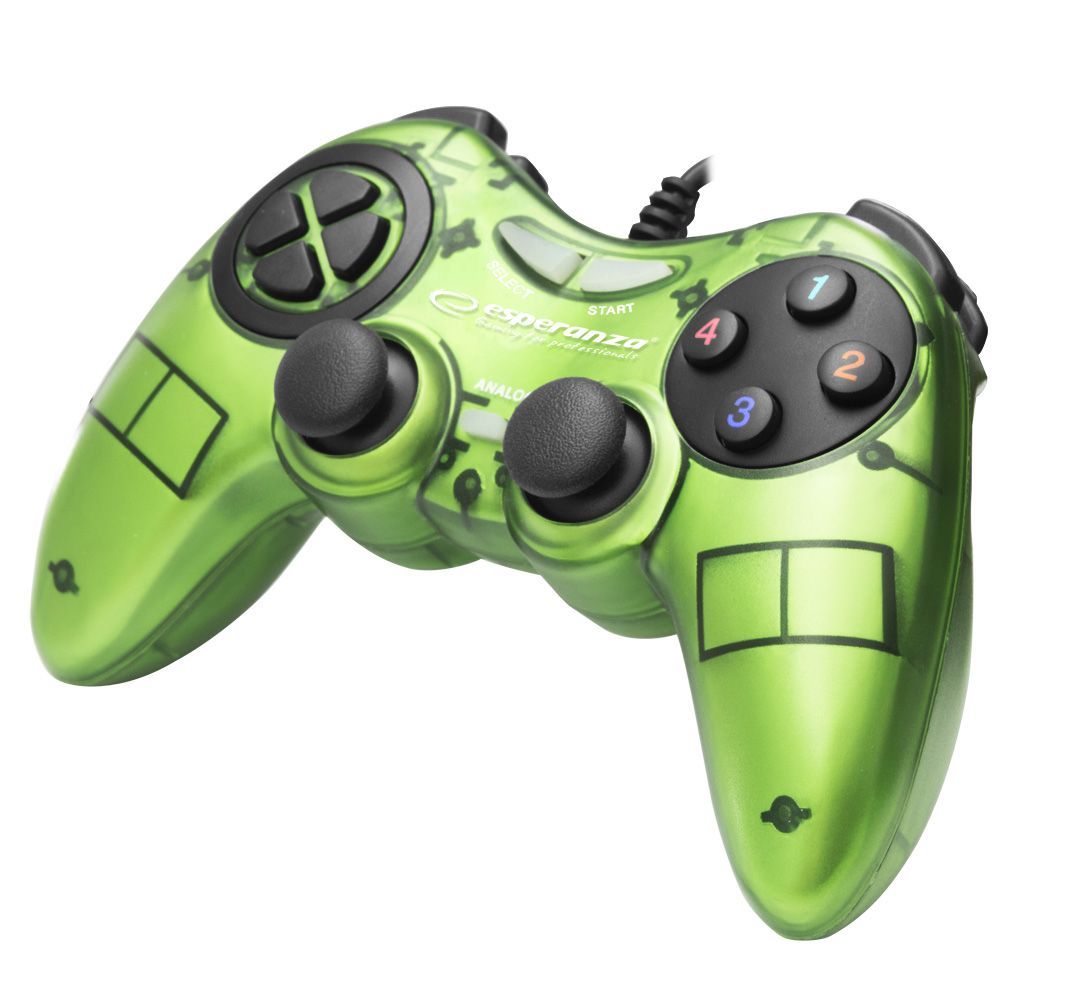 Esperanza Fighter USB Gamepad Green