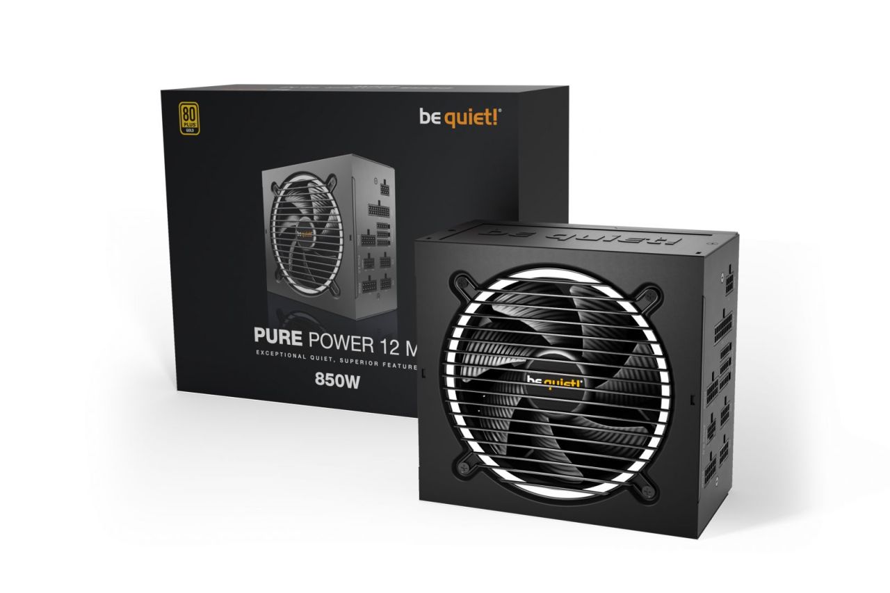 Be quiet! 850W 80+ Gold Pure Power 12 M Be quiet! 850W 80+ Gold Pure Power 12 M