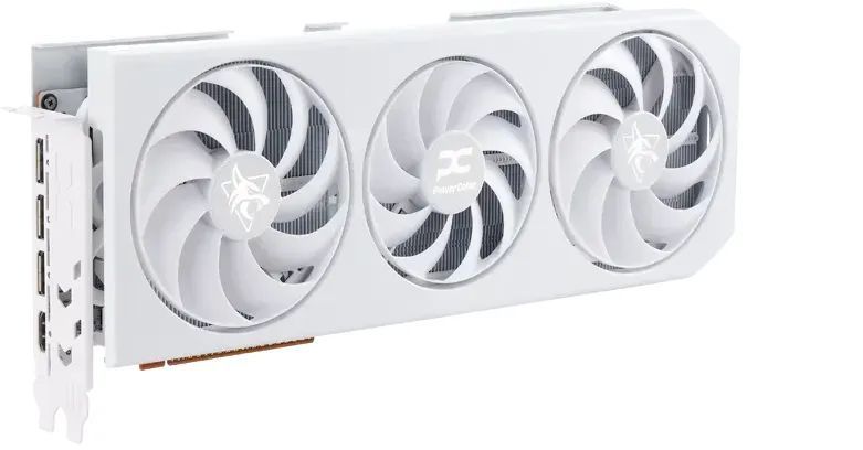 PowerColor RX9070 XT 16GB DDR6 Hellhound Spectral White