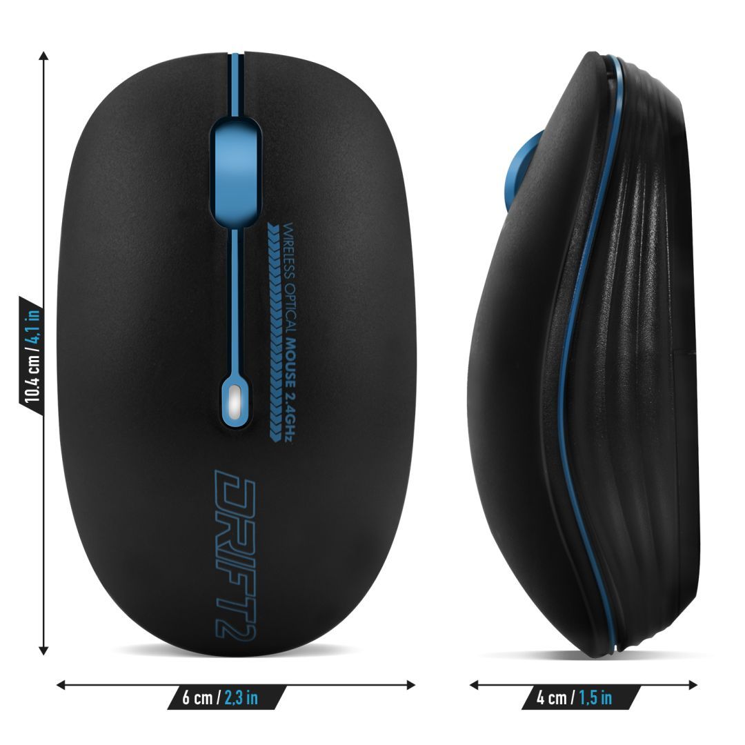 Advance Drift 2 Wireless Mouse Blue Advance Drift 2 Wireless Mouse Blue