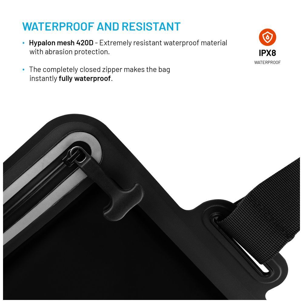 FIXED vízálló tablettok, fekete