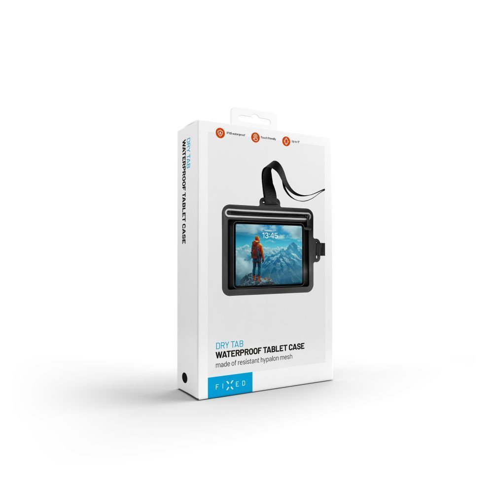 FIXED vízálló tablettok, fekete