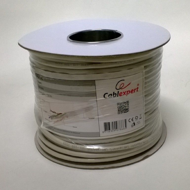 Gembird CAT5e U-UTP Installation cable 100m Grey