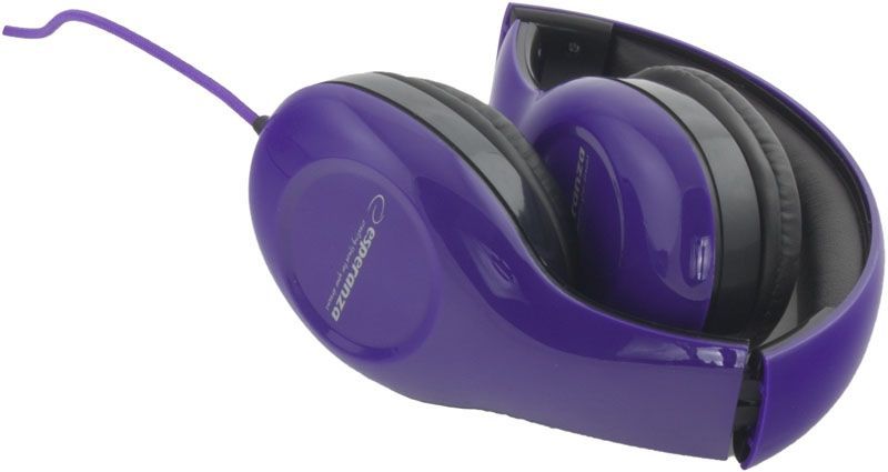 Esperanza Soul Stereo Audio Headphones Violet