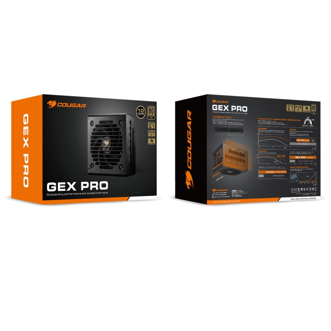 Cougar 750W 80+ Gold GEX PRO