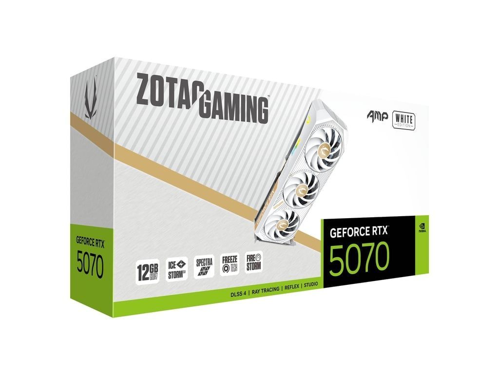 Zotac GeForce RTX5070 12GB DDR7 AMP White Edition