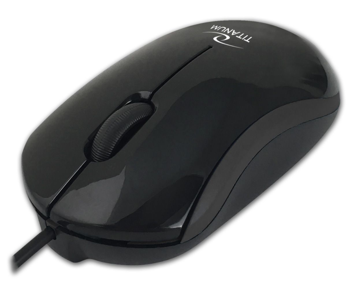 Titanium TM125K Dorado Wired Mouse Black
