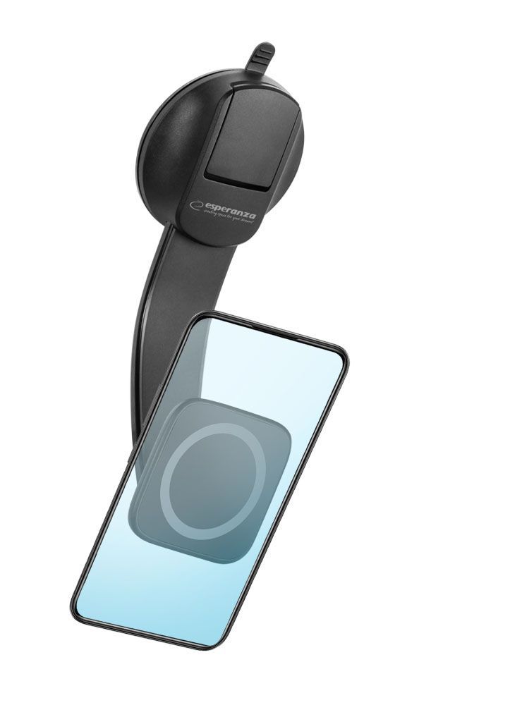 Esperanza EMH145 Boom magnetic car holder for smartphones Black Esperanza EMH145 Boom magnetic car holder for smartphones Black