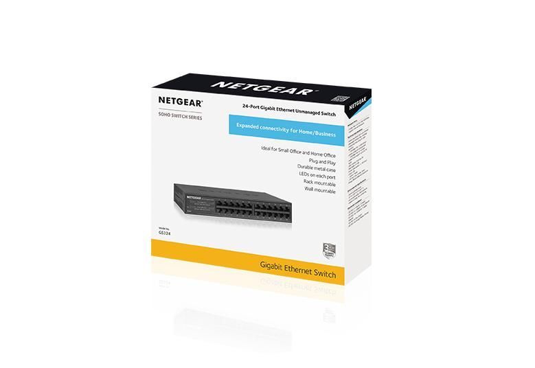 Netgear GS324-200EUS 24 Port Unmanaged Switch