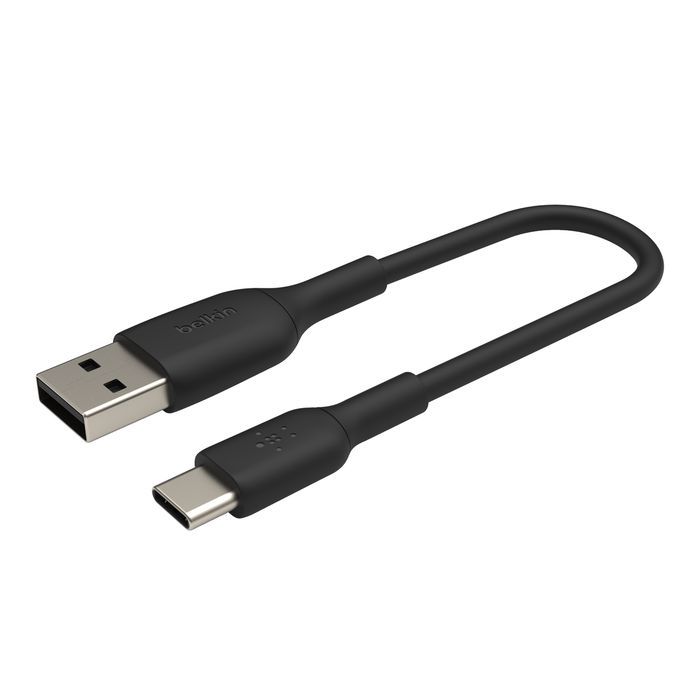 Belkin USB-A to USB-C Cable 0,15m Black Belkin USB-A to USB-C Cable 0,15m Black