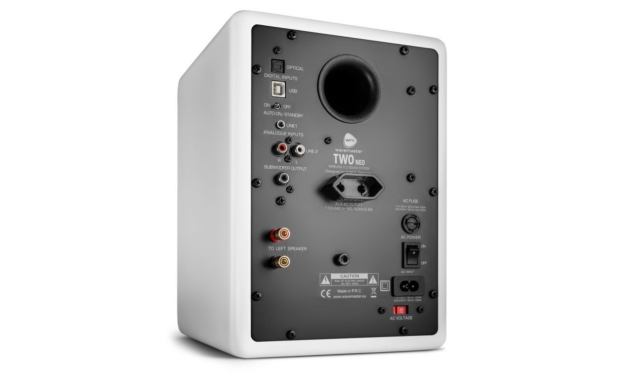 wavemaster Two Neo Bluetooth Speaker System Soft White wavemaster Two Neo Bluetooth Speaker System Soft White