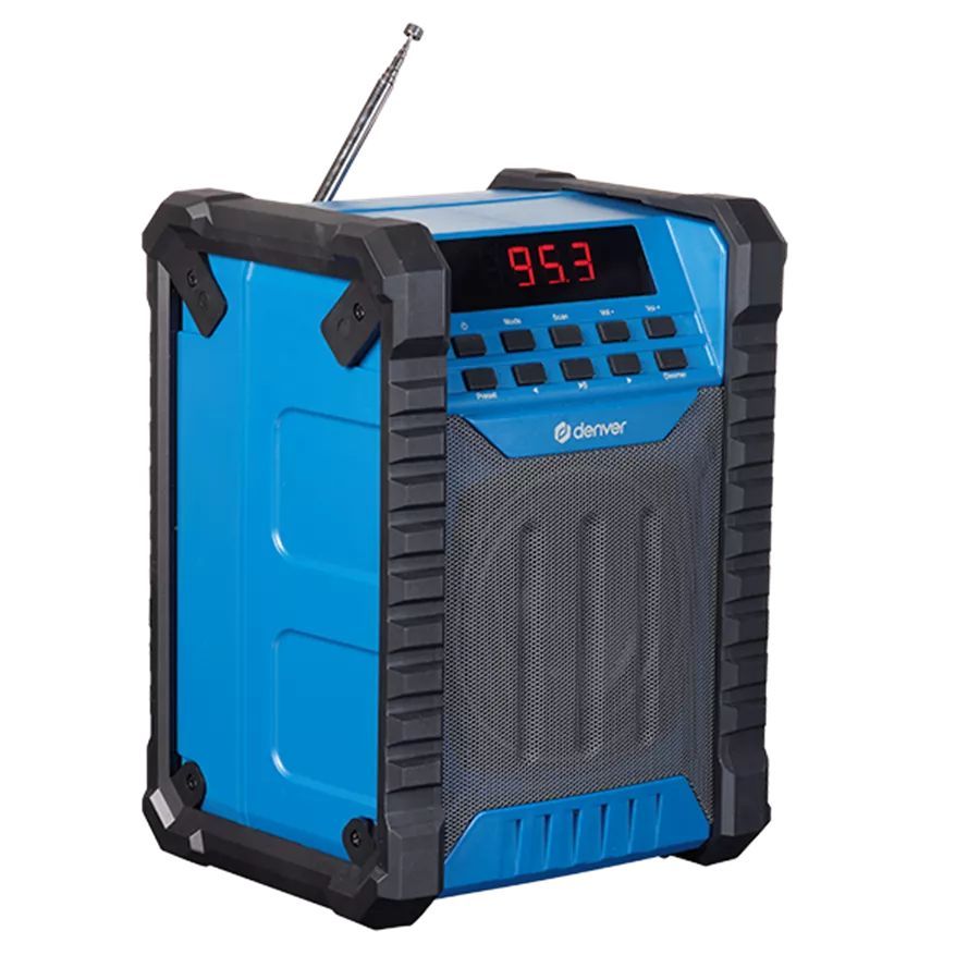 Denver WRB-60 Bluetooth Radio Black/Blue Denver WRB-60 Bluetooth Radio Black/Blue