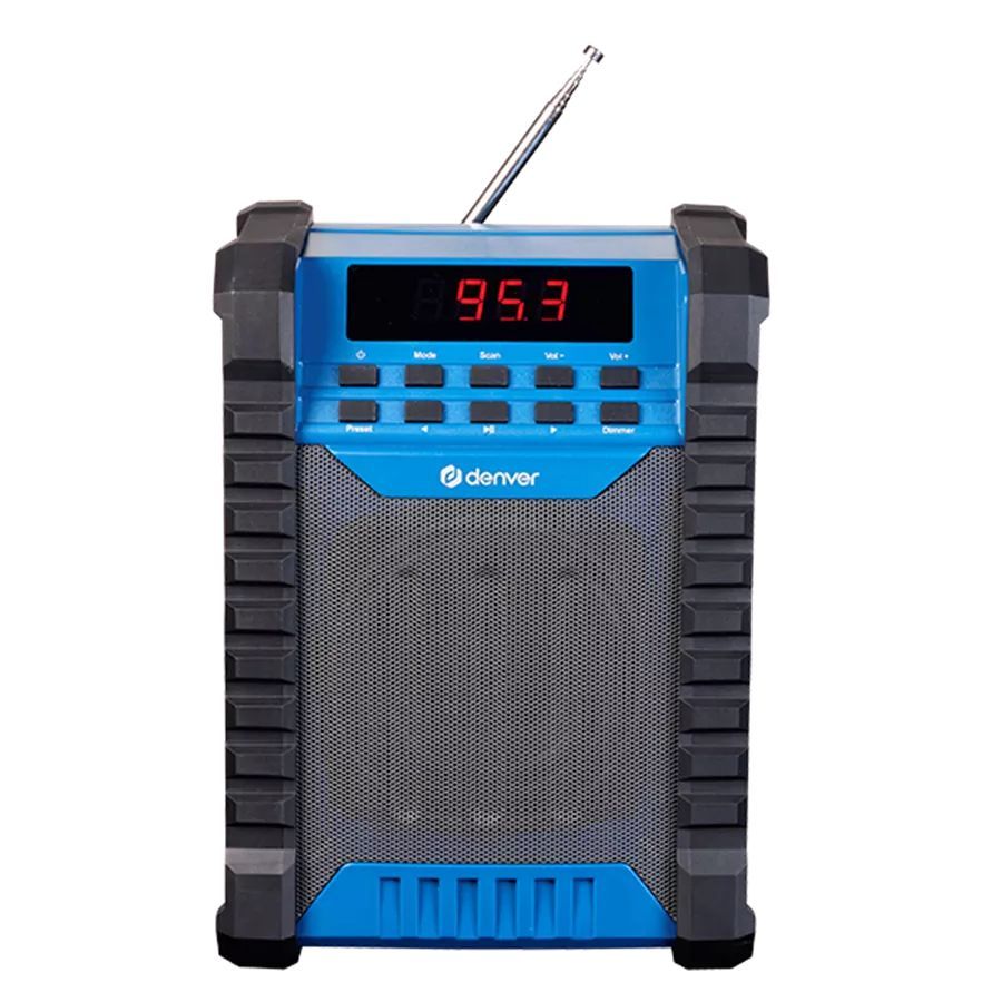 Denver WRB-60 Bluetooth Radio Black/Blue Denver WRB-60 Bluetooth Radio Black/Blue