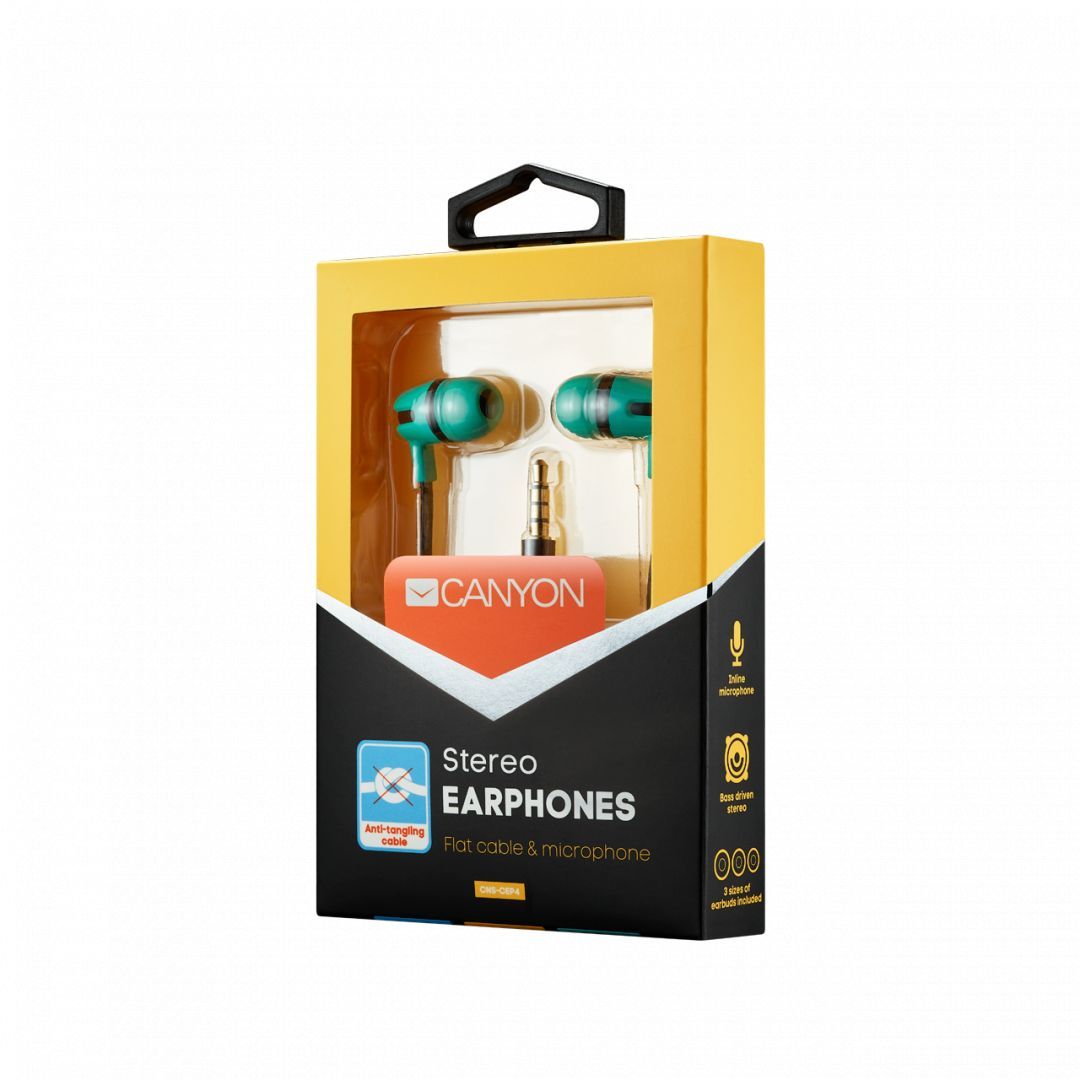 Canyon CNS-CEP4G Headset Green Canyon CNS-CEP4G Headset Green