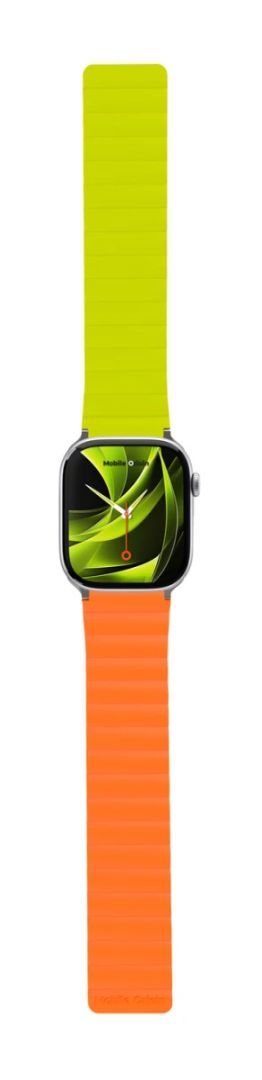 Mobile Origin MO Magnetic Strap II Apple Watch 44/45/46/49mm Orange/Green Mobile Origin MO Magnetic Strap II Apple Watch 44/45/46/49mm Orange/Green