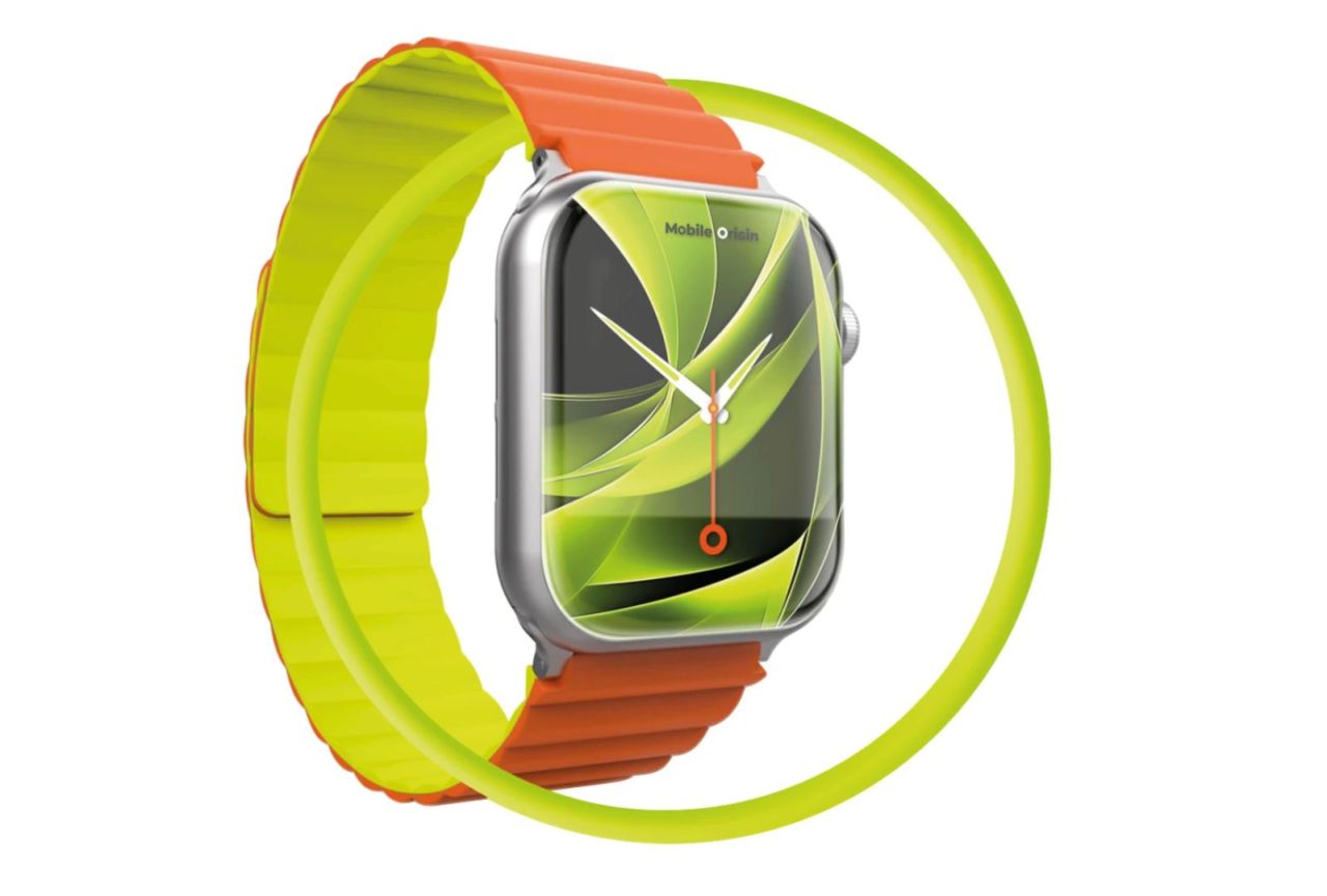Mobile Origin MO Magnetic Strap II Apple Watch 44/45/46/49mm Orange/Green Mobile Origin MO Magnetic Strap II Apple Watch 44/45/46/49mm Orange/Green