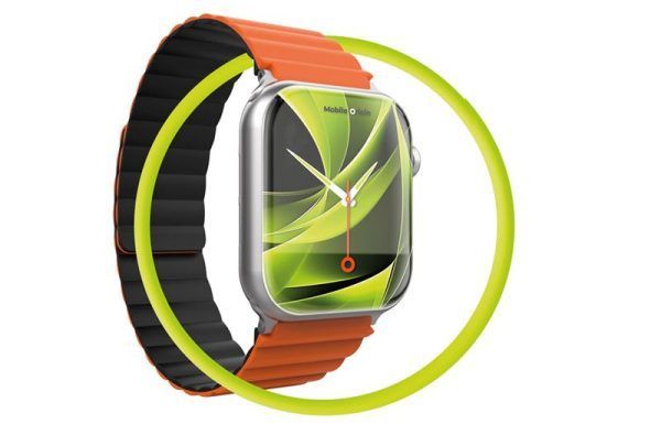Mobile Origin MO Magnetic Strap II Apple Watch 44/45/46/49mm Orange/Black Mobile Origin MO Magnetic Strap II Apple Watch 44/45/46/49mm Orange/Black