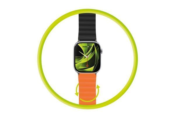 Mobile Origin MO Magnetic Strap II Apple Watch 44/45/46/49mm Orange/Black Mobile Origin MO Magnetic Strap II Apple Watch 44/45/46/49mm Orange/Black