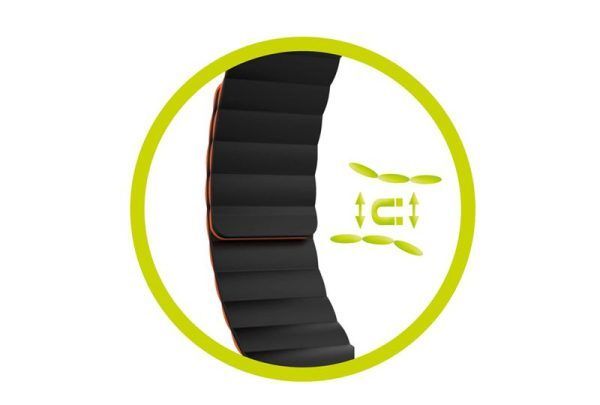 Mobile Origin MO Magnetic Strap II Apple Watch 44/45/46/49mm Orange/Black Mobile Origin MO Magnetic Strap II Apple Watch 44/45/46/49mm Orange/Black