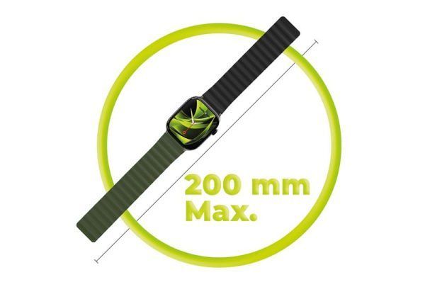 Mobile Origin MO Magnetic Strap II Apple Watch 44/45/46/49mm Green/Black Mobile Origin MO Magnetic Strap II Apple Watch 44/45/46/49mm Green/Black