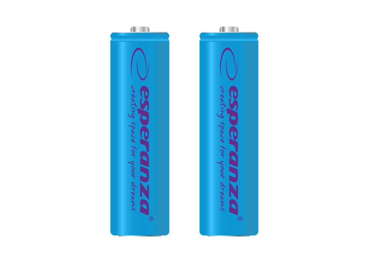 Esperanza 2000mAh AA Ni-MH akkumulátor 2db/csomag Blue Esperanza 2000mAh AA Ni-MH akkumulátor 2db/csomag Blue