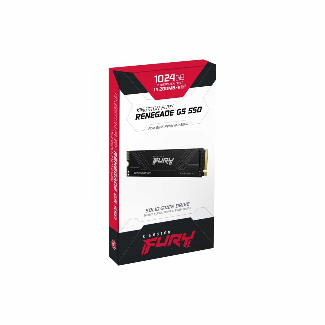 Kingston 1TB M.2 2280 NVMe Fury Renegade G5 Kingston 1TB M.2 2280 NVMe Fury Renegade G5