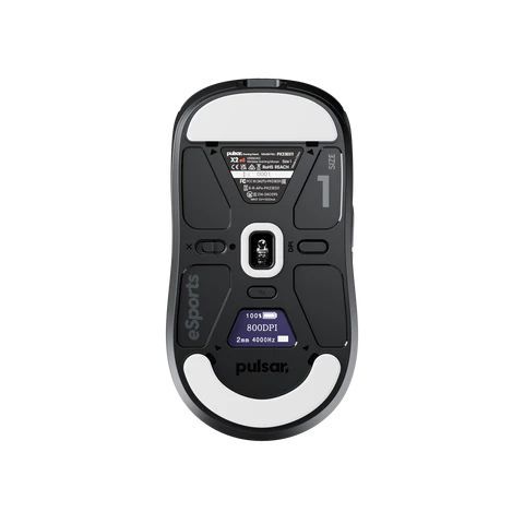 Pulsar X2 v3 eS Mini Wireless Gaming Mouse Black