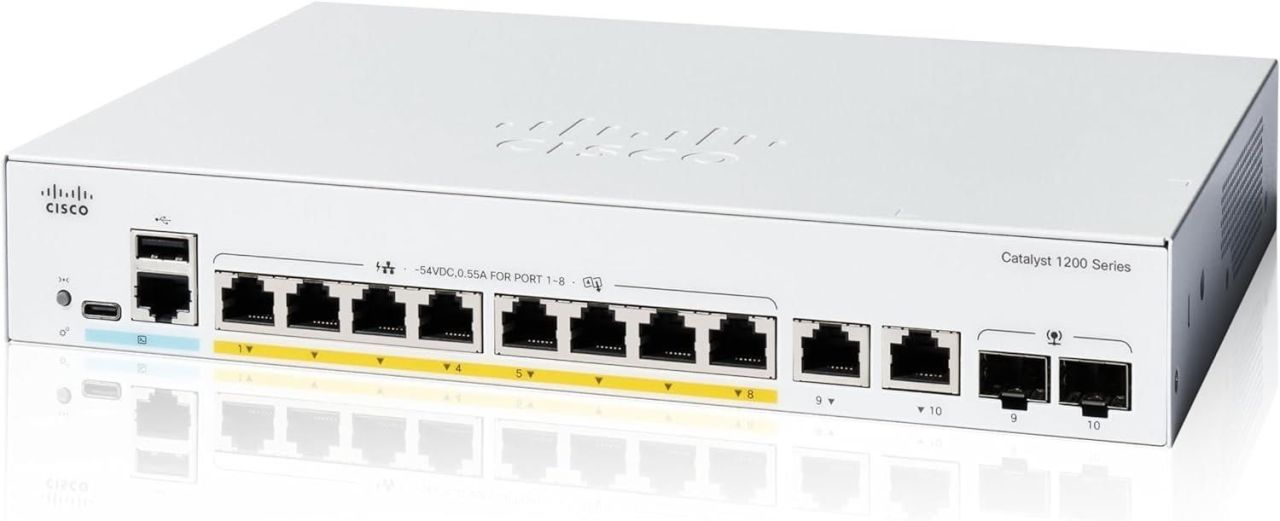 Cisco Catalyst switch C1200-8FP-2G Cisco Catalyst switch C1200-8FP-2G