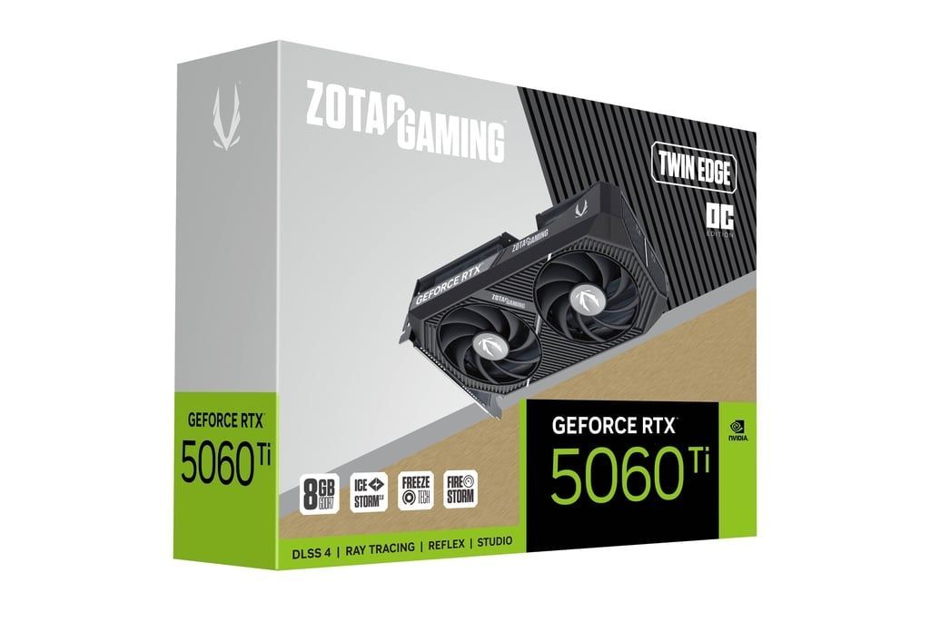 Zotac GeForce RTX5060 Ti 8GB DDR7 Twin Edge OC
