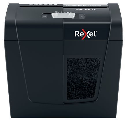 Rexel Secure X6 Iratmegsemmisítő Black Rexel Secure X6 Iratmegsemmisítő Black