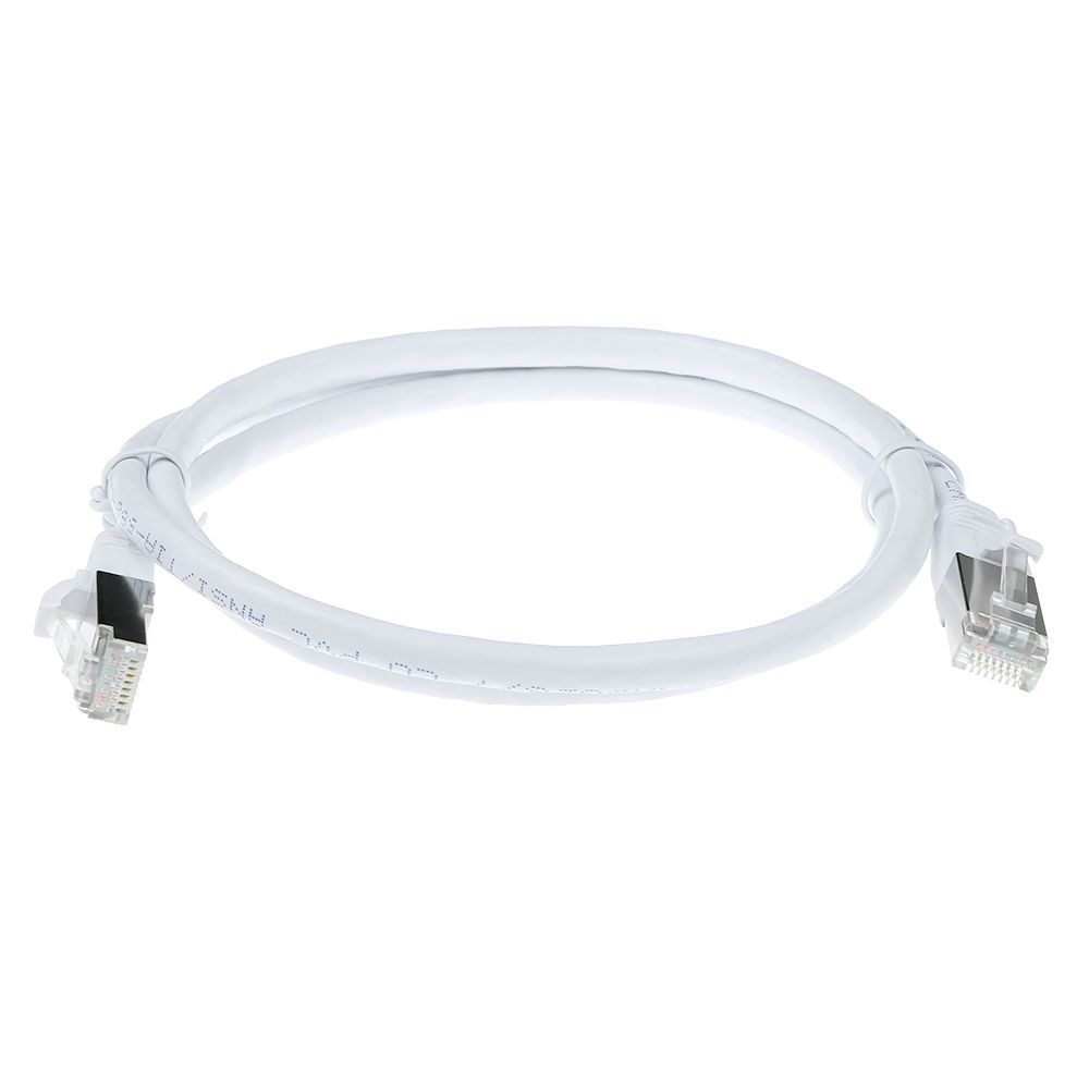 ACT CAT6A S-FTP Patch Cable 0,5m White ACT CAT6A S-FTP Patch Cable 0,5m White