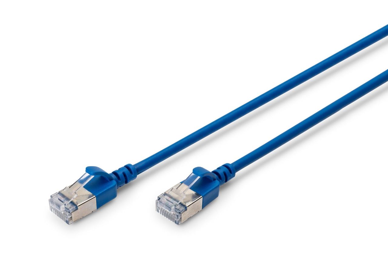 Digitus CAT6A F-FTP Patch Cable 2m Blue Digitus CAT6A F-FTP Patch Cable 2m Blue