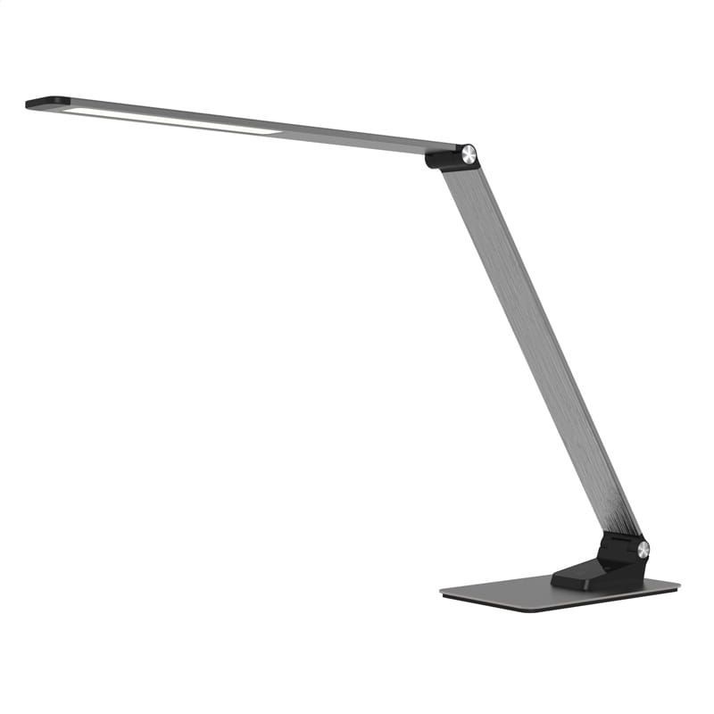 Platinet Desk Lamp 6W + Night Lamp Compact Size Silver