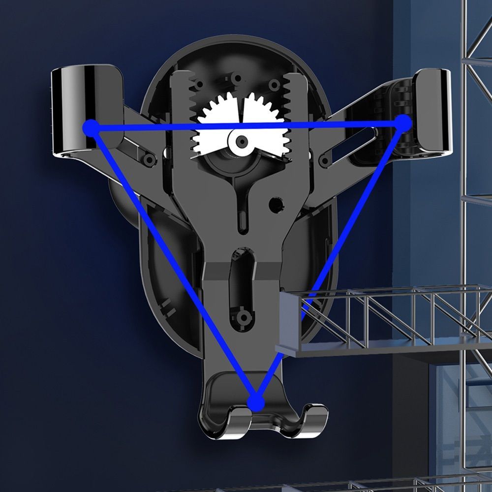 ColorWay Autós tartó szellőzőrácsra Black ColorWay Autós tartó szellőzőrácsra Black